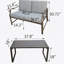 LOVESEAT ET TEAPoy Champignon B