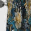 Ethereal Enchantment Paisley Motif II - Rideau floral - Rideau occultant en velours - 1 panneaux-107548332