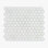 Bianco Dolomiti Hexagon 10" x 12" Marble Honeycomb Mosaic Wall & Floor Tile