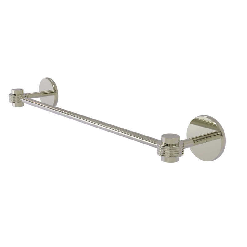 Barre à serviettes murale 36" Satellite Orbit One, Nickel poli, H 3 po x l 26,5 po x P 3,9 po