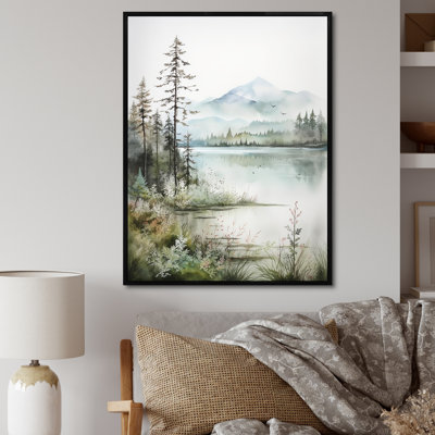 Minimalisme, lac Tranquillity II - impression