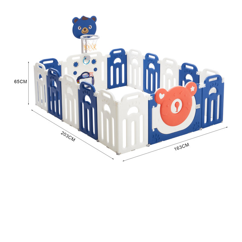 Hagans Safety Gate, 65 H x 203 W x 163 D cm