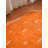 Paisleigh Hand Knotted Loom Wool Eco-Friendly Area Rugs - Octagon, Orange White Color, Contemporary Modern Design, High Pile Thick Handmade Anti Skid Area Rugs for Living Room, Bed Room-121886291-121886289