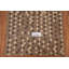 Tapis oriental brun en laine Kilim 5 x 6