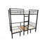 Lit mezzanine simple avec ensemble de table transformable en lit simple au-dessus d'un lit simple-1506669099
