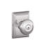 Georgian Privacy Knob with Addison Trim-22334627