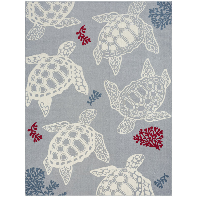 Tapis gris Animal