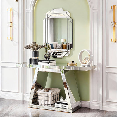 Table d'entrée 55,8 po Modern Luxury Full-Body Mirror