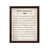 Brown Framed