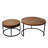 Ensemble de tables basses 2 pièces Ander