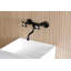 Robinet de salle de bain mural 2 trous Kingston-99099801