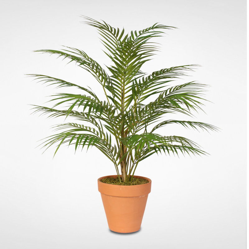 Plante de palmier artificielle aréca en pot