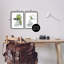 "Simple Monstera Plant Leaf Sprig" par Sally Swatland - ensemble de 2 impressions-848741373-848741362