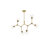 Chamberlain 7-Light Sputnik Modern Linear Chandelier-1534324211-1609179724-1534324210