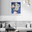 «Beautiful Floral Hair», impression sur toile-77337575-77337574