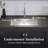 30.5 " L Undermount Single Bowl Stainless Steel Kitchen Sink