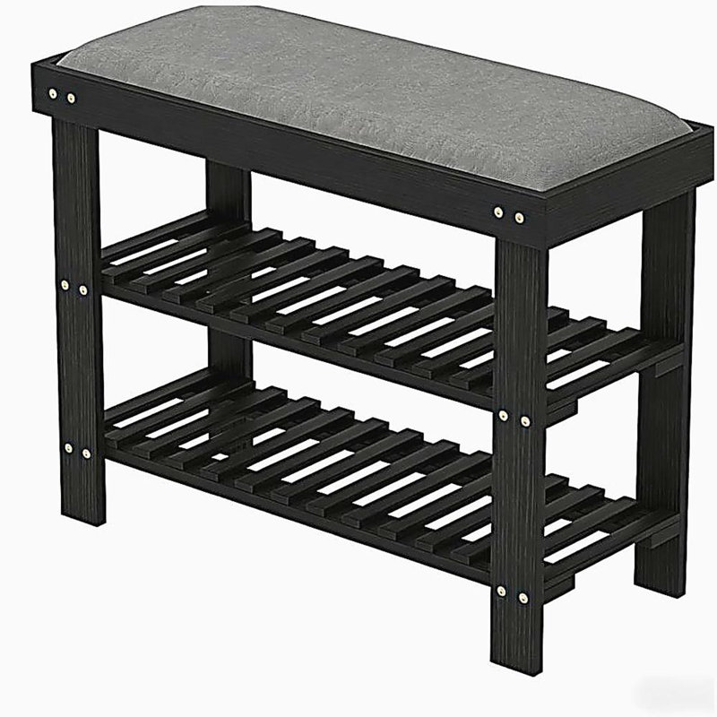 Range-chaussures, banc de rangement pour chaussures, banc d'entrée à 3 niveaux