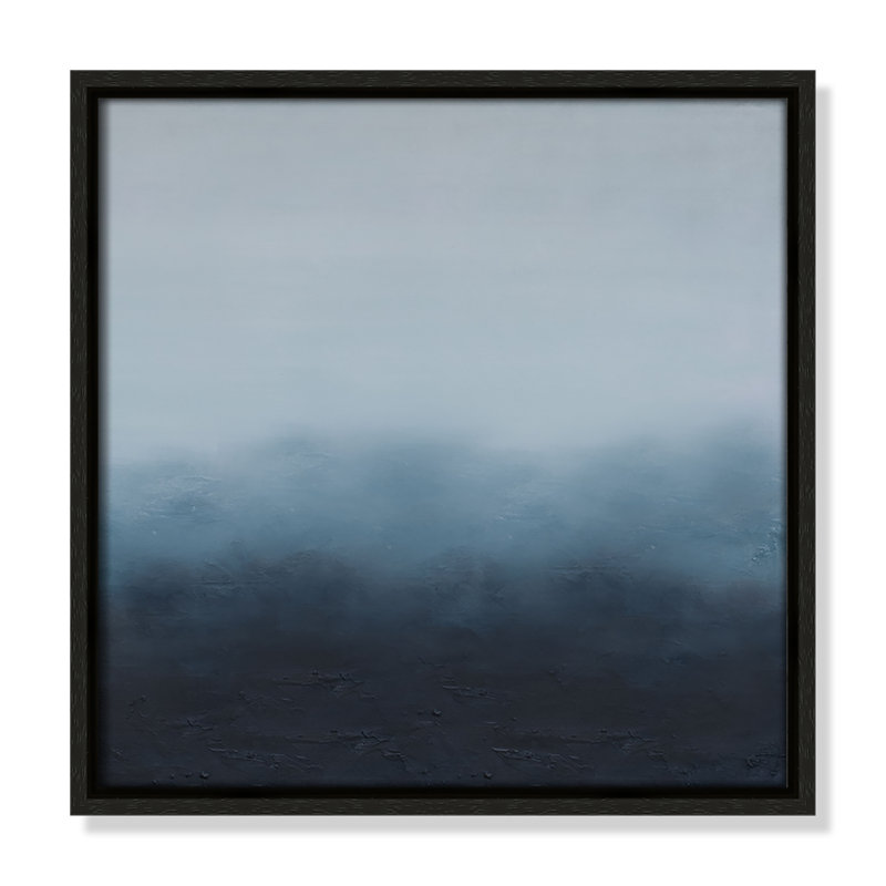 «Elemental III Square Version Print» par S.H. Khân, Espresso, H 13,5 po x l 13,5 po