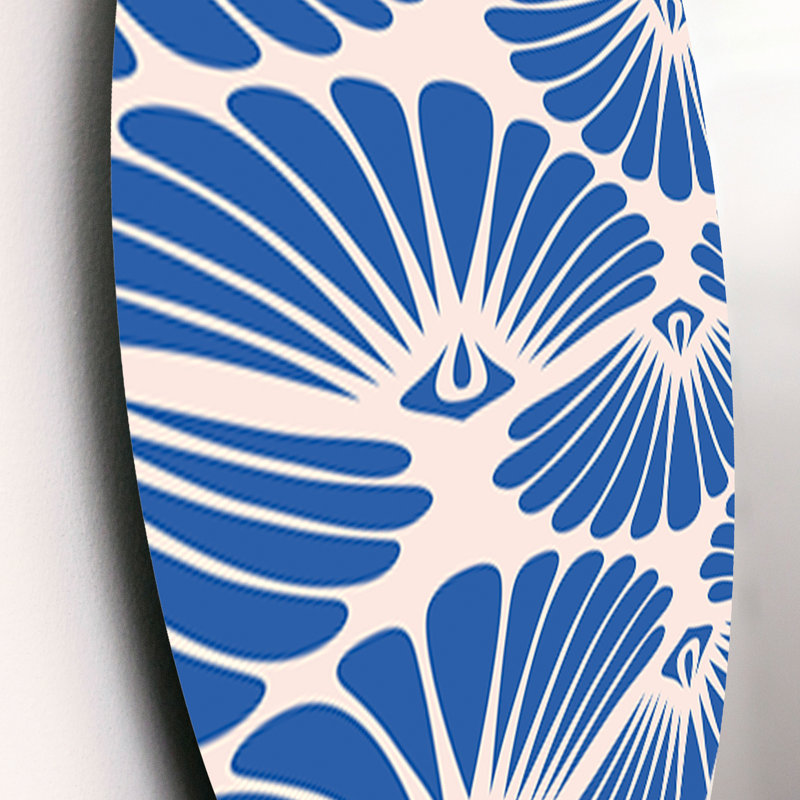 Abstract Wall Decor on Metal