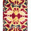 Tapis de couloir traditionnel rouge / beige noué à la main Keller