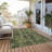 Washable Oriental Indoor / Outdoor Rug-2000832451