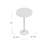 Round Metal Base Dining Table-16695712
