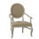 Chaise avec accoudoirs à dossier très grand Oakland Oakland