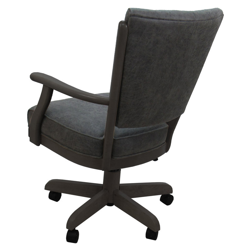 Fauteuil de roulette pivotant Classic, Wapiti du Nord-Ouest, Gris foncé, Gris foncé