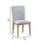 Chaise d'appoint en lin Arzel