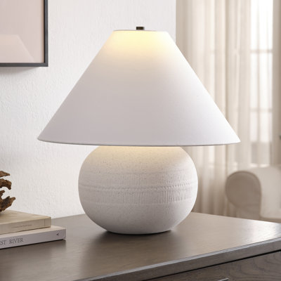 Lampe de table en céramique Jolene