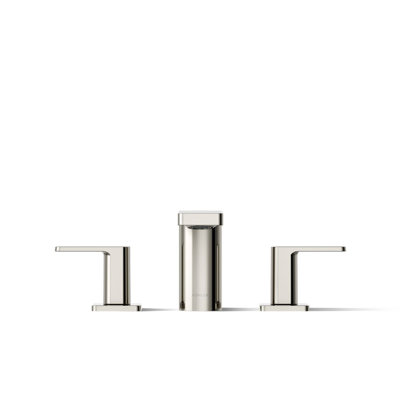 Parallel Two-Handle Deck-Mount Bath Faucet