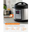 Autocuiseur électrique commercial CHK Series 6,3 pintes, minuterie préréglée 24 heures, intérieur en acier inoxydable