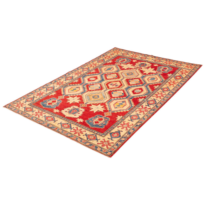 One-of-a-Kind 7'1" X 10'5" New Age Wool Area Rug in