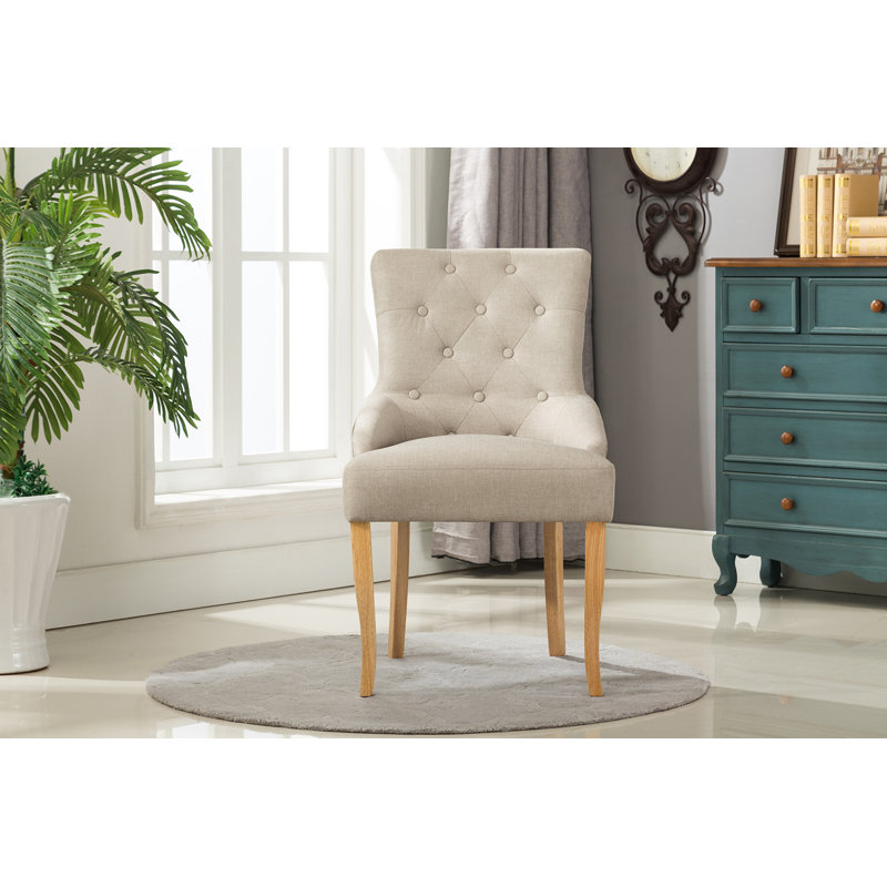 Bradman 51.5cm H Upholstered Side Chair, Red, 2