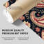 «Abstract Bohemian Paisleys», reproduction d'art non encadrée-1355793739