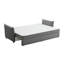 Lit gigogne escamotable en tissu avec rangement-6894015