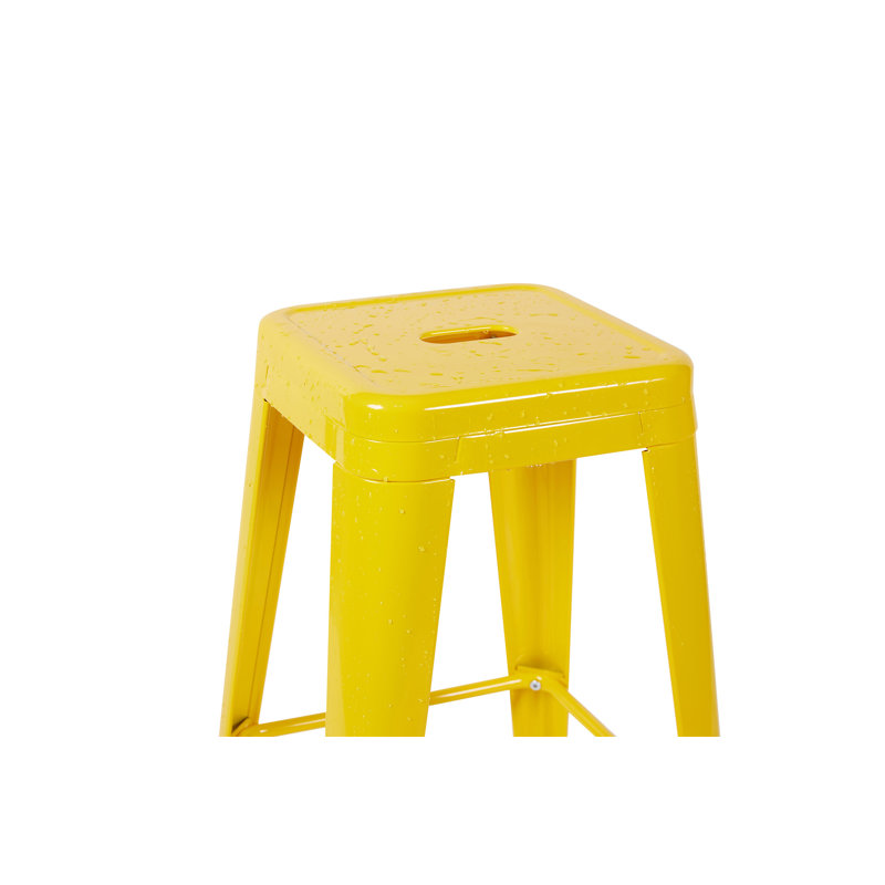 Tabouret à hauteur de comptoir, Jaune, Tabouret de comptoir (siège d’une hauteur de 24