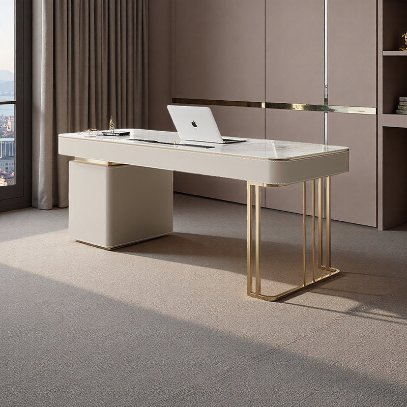 Bureau français élégant, H 29,52 po x l 55,11 po x P 23,62 po