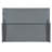 Full Size Bed With Hydraulic Desk, Gray, Space - Saving For Multifunctional Rooms In Flats, Frame, And Mattress Storage-191700968