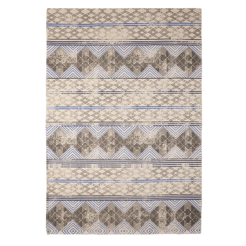 Tapis en coton Frenchi Suri Frenchwash, Rectangle 4 pi x 6 pi