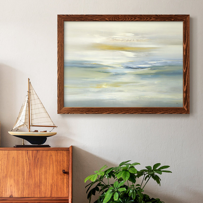 Paysage apaisant encadré sur toile, Érable, H 18 po x l 26 po x P 1,5 po