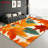 Autumn Maple Leaf Area Rug, Vibrant Fall Colors, Machine Washable Non Slip, Indoor Decor for Living Room Bedroom Entryway Front Door Kitchen Balcony Apartment Cozy Home-749866734