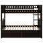 Twin Bunk Bed, Convertible , Pine Wood And , Drawers, Fence Guardrails, Simple Installation Colour, Bedroom Bed Selection
