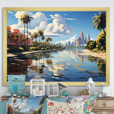 «Miami Sunshines State I», reproduction sur toile