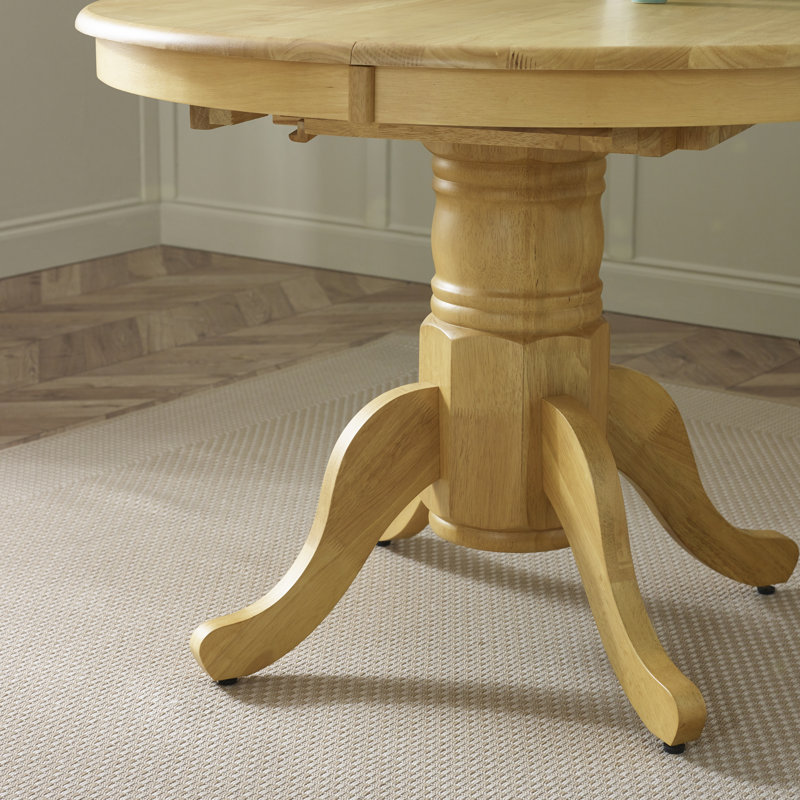 Table de salle à manger à rallonge Prestow, Chêne