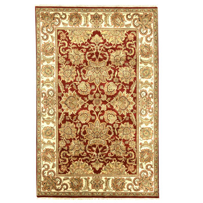Hand Knotted Wool Oriental Indoor Rug