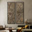 «Vintage Landscape Wall Art», ensemble de 2 toiles encadrées 20 x 60 pouces-2069184807
