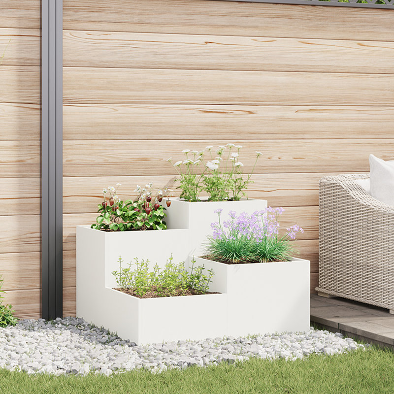 Planter Box, White