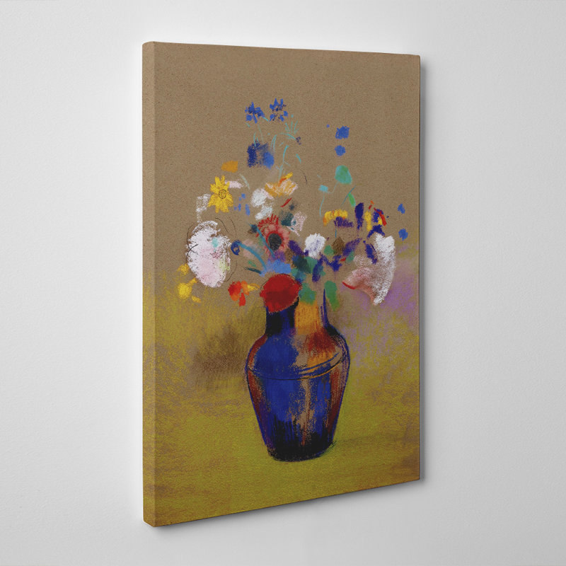 Odilon Redon - Wrapped Canvas Painting, 50cm H x 35cm W
