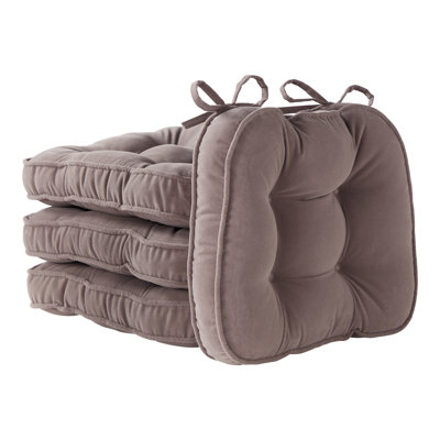 Reversible Microfiber Dining Chair Pad